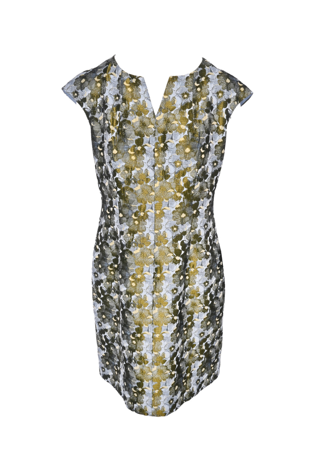 Ports Size 8 Floral Pattern Midi Dress