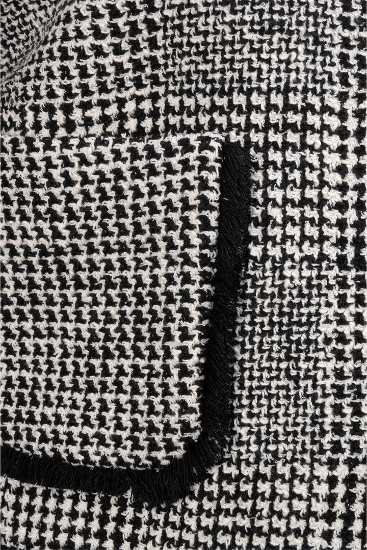 Dorothee Schumacher Size 6 Article Checked Comfort Jacket