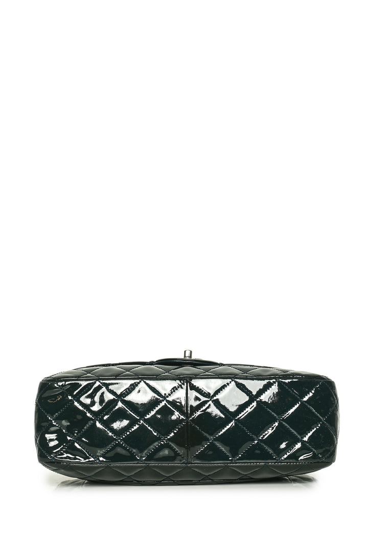 Chanel Jumbo Patent Single Flap Classic Shoulder Bag