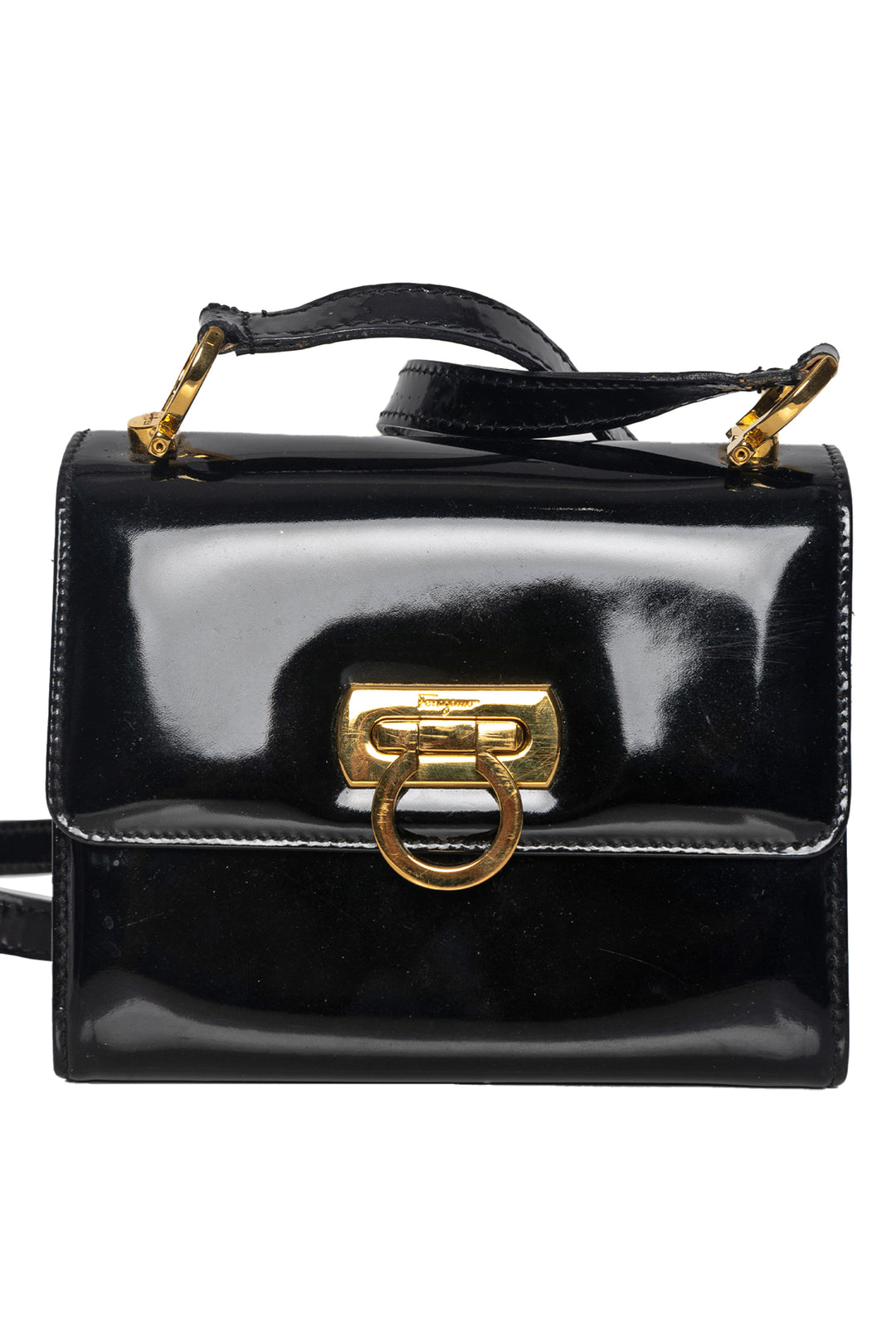 Salvatore Ferragamo Mini Gancini Buckle Crossbody