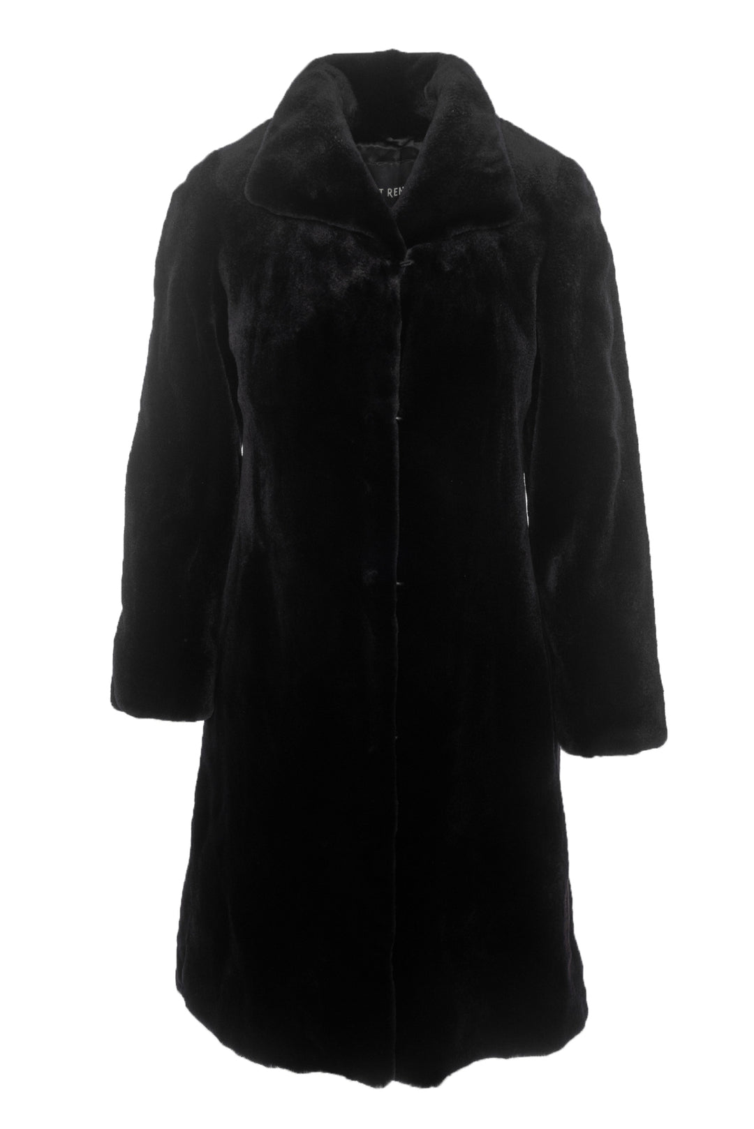 Holt Renfrew Size S Mid-Length Sheared Beaver Fur Coat