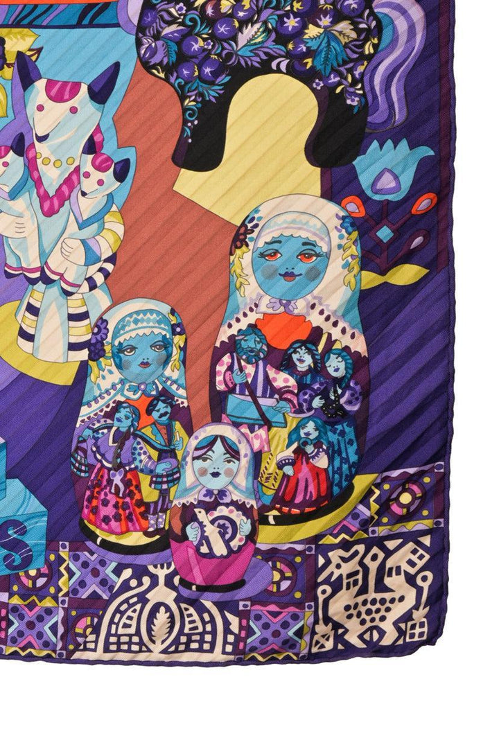 Hermes Zabavushka Silk Scarf