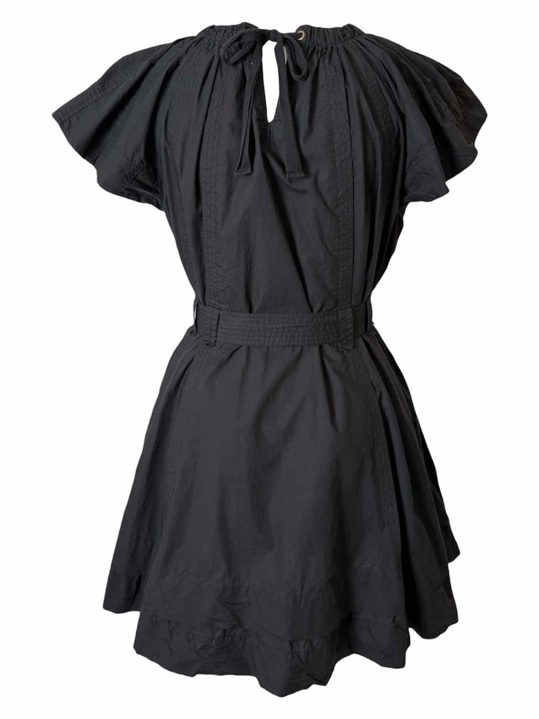 Ulla Johnson Size 6 Gathered Cotton Halter Dress