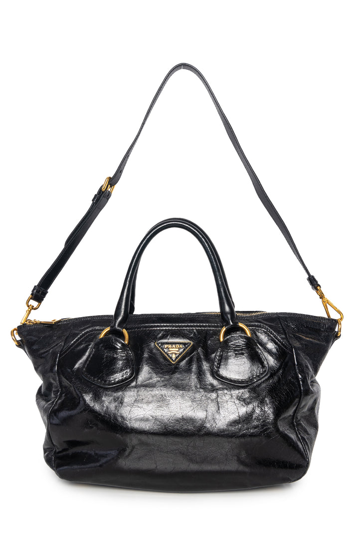 Prada Vitello Shine Tote