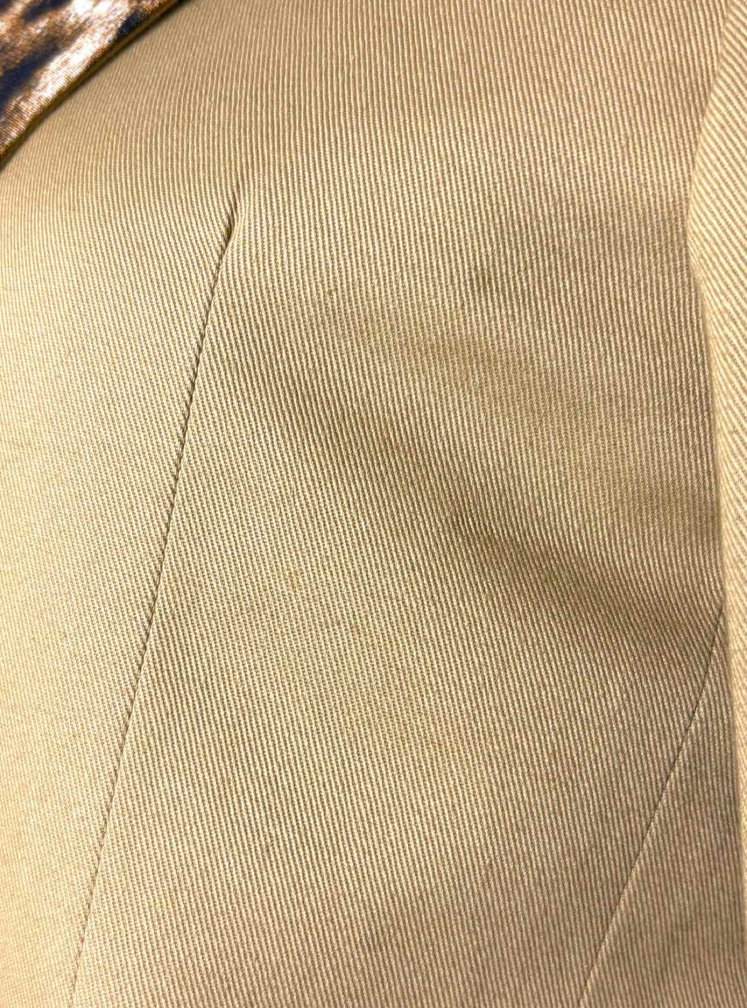 R13 Size XS Leopard Print Shawl Collar Cotton Blazer