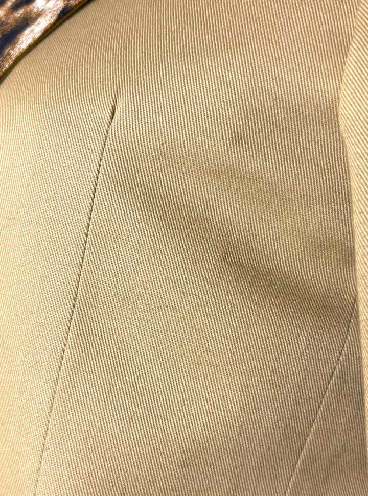 R13 Size XS Leopard Print Shawl Collar Cotton Blazer