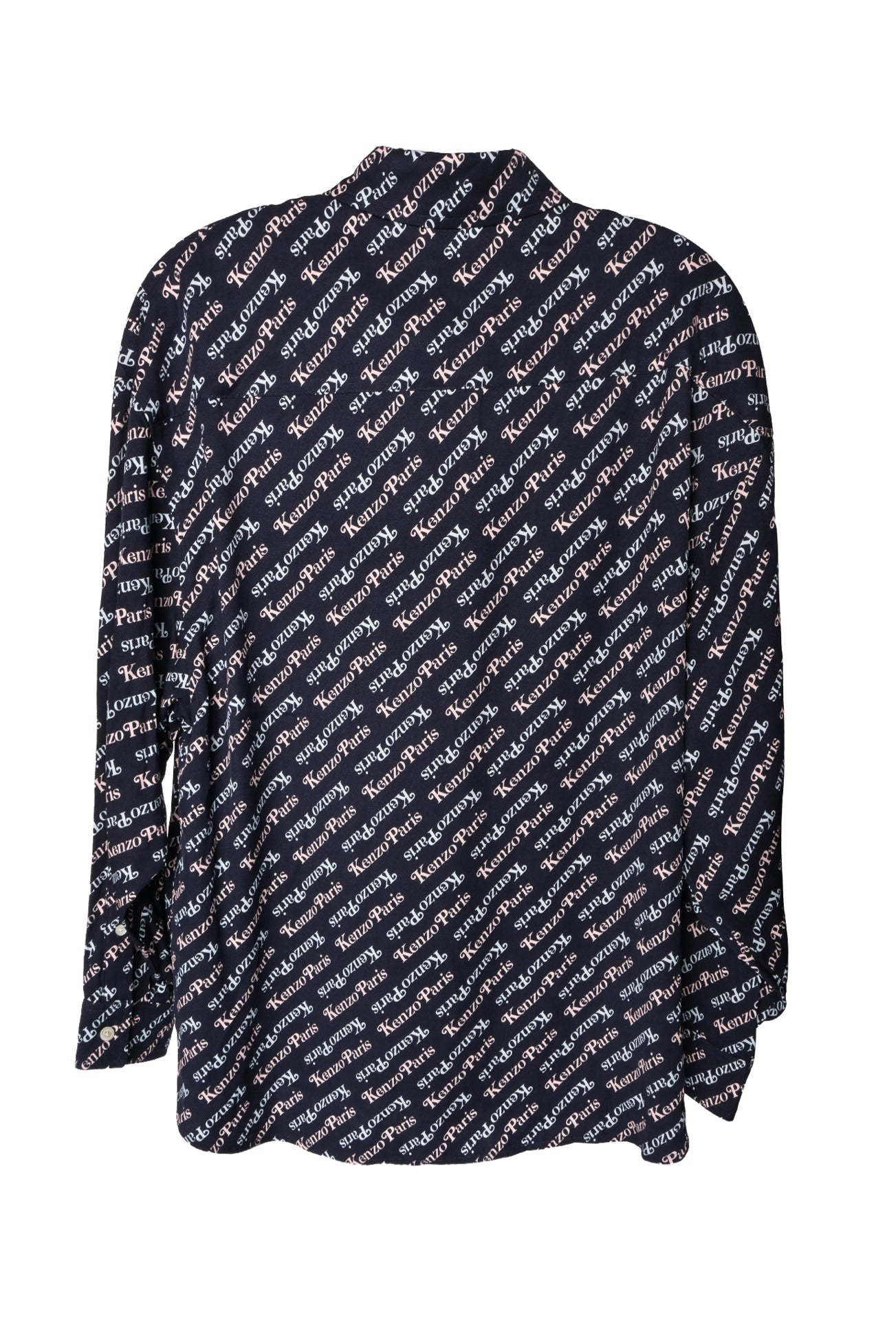 Kenzo x Verdy Size 34 Logo Print Shirt - Luxury Used Designer Tops