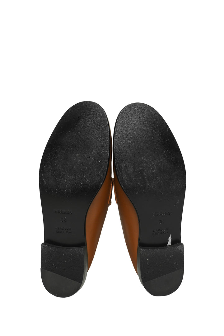 Hermes Size 38 Lota Mules