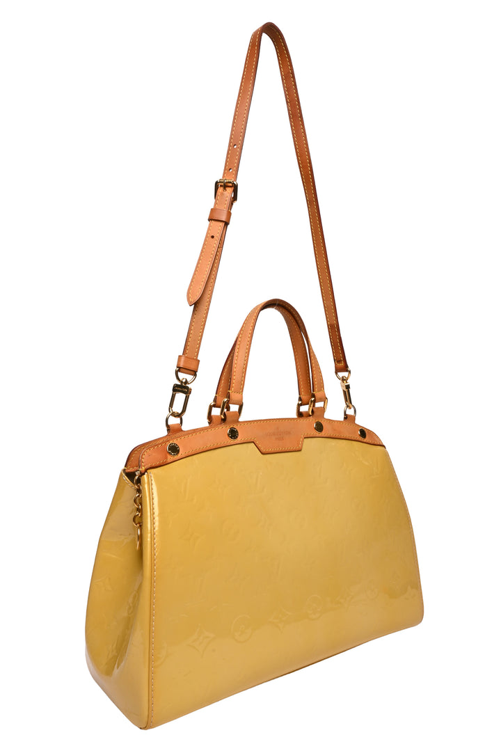 Louis Vuitton 2012 Monogram Vernis Brea MM Purse