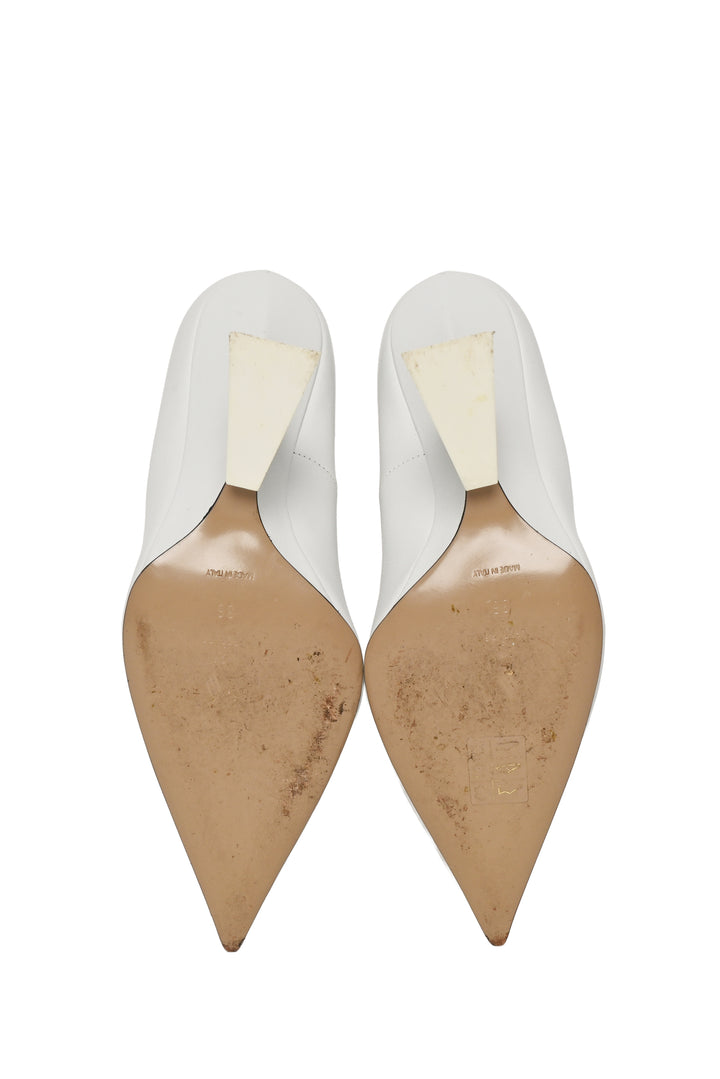 The Attico Size 36 Cheope Leather Wedge Pumps