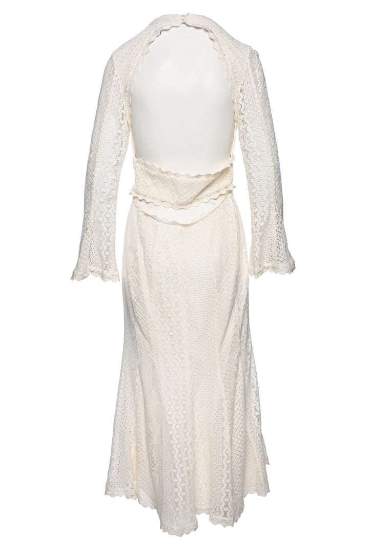 Reiss Size 8 Aspen Lace Midi Dress