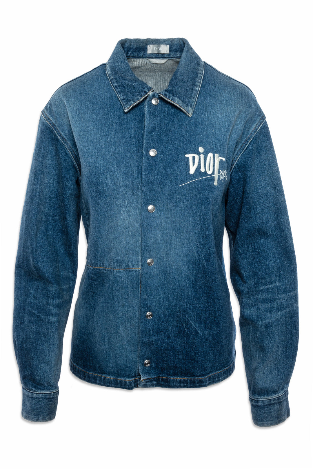 Dior X Stussy Size 42 Men's 2020 Bee Denim Jacket