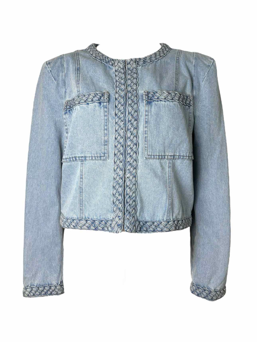 Veronica Beard Woven Denim Size M Jacket