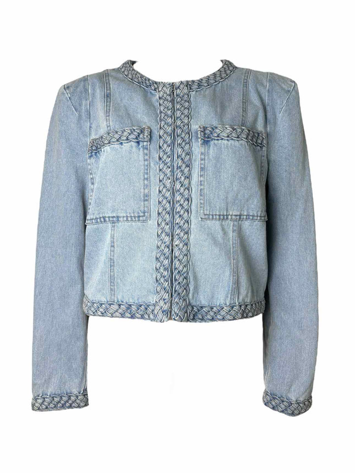 Veronica Beard Woven Denim Size M Jacket