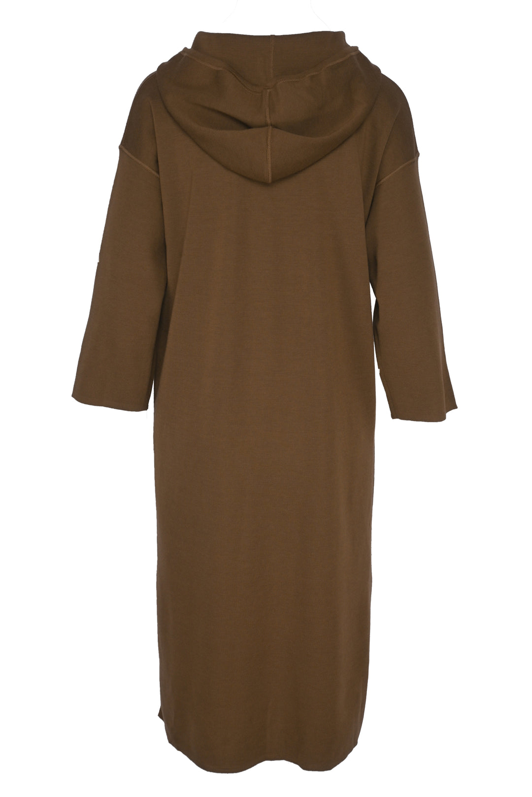 Max Mara Size 8 Hooded Knit Midi Dress
