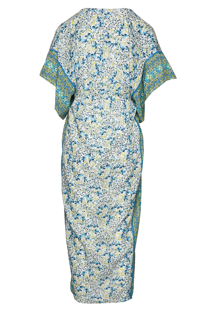Poupette St Barth Size S/M Pattern Maxi Caftan Dress