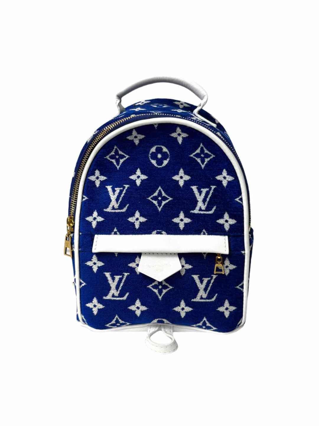 Louis Vuitton Mini Palm Springs Monogram Jacquard Velvet BackPack