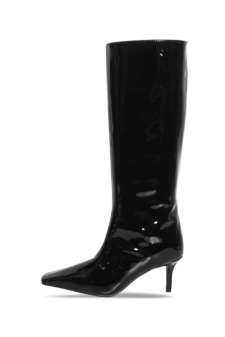 Acne Studios Size 37 Patent Leather Knee High Boots
