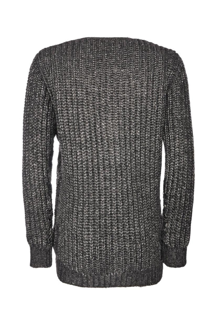 Saint Laurent Size XS 2015 Distressed Knit Cardigan