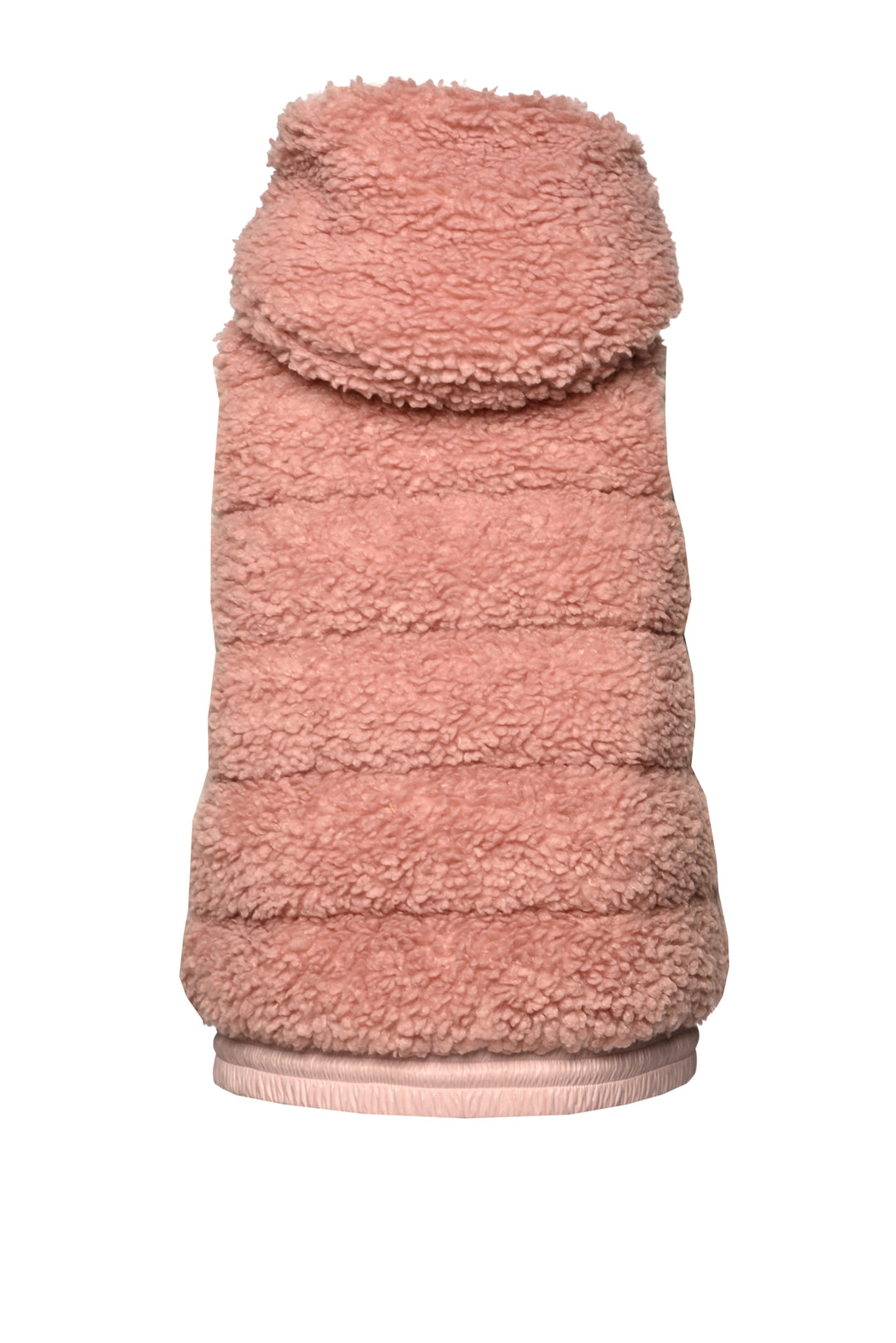Moncler Size XXS Down-Filed Sherpa Fleece Vest