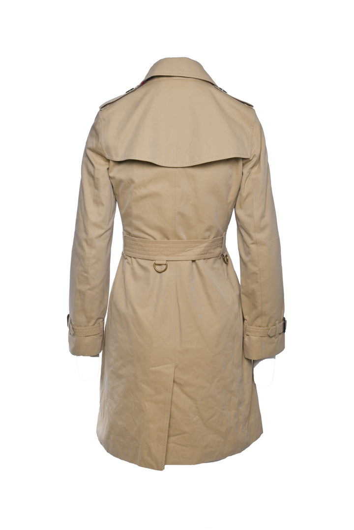 Burberry Size 4 The Kensington Long Trench Coat