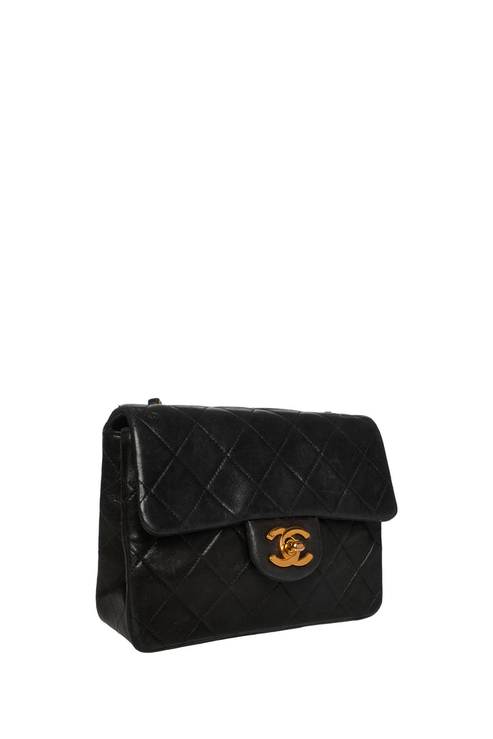 Chanel 1991-1994 Vintage Classic Mini Square Flap Bag