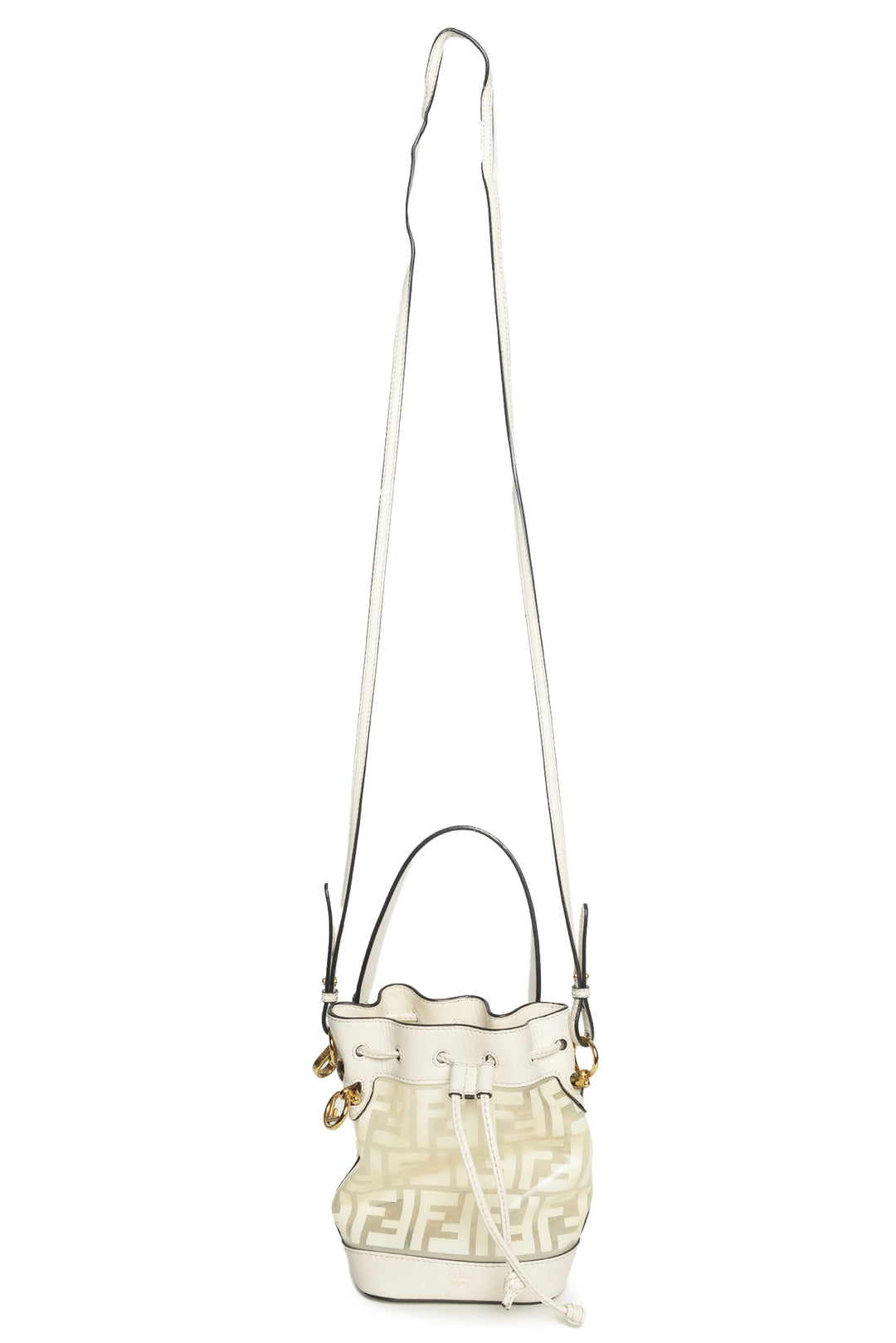 Fendi Zucca Mini Mon Tresor Bucket Bag