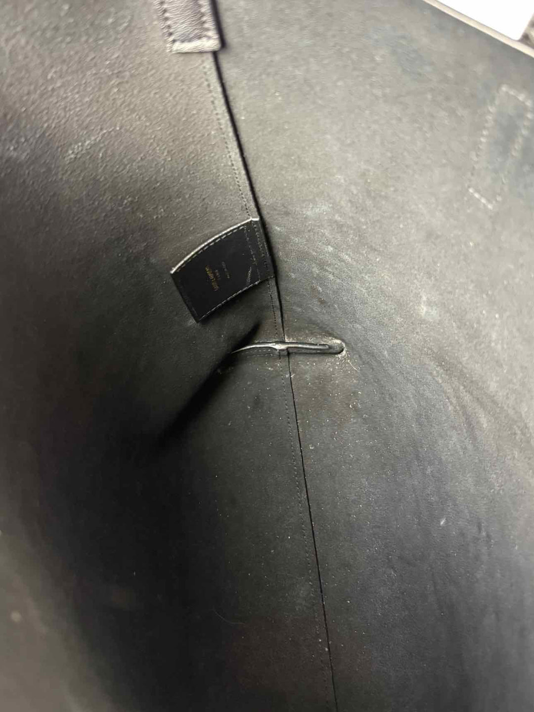 Saint Laurent Leather Toy Shopping Tote