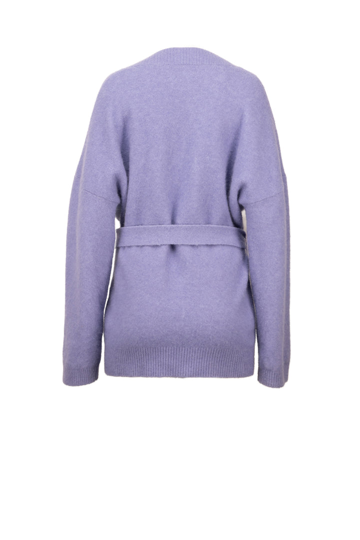 Nanushka Size XS Esre Belted Alpaca Blend Cardigan