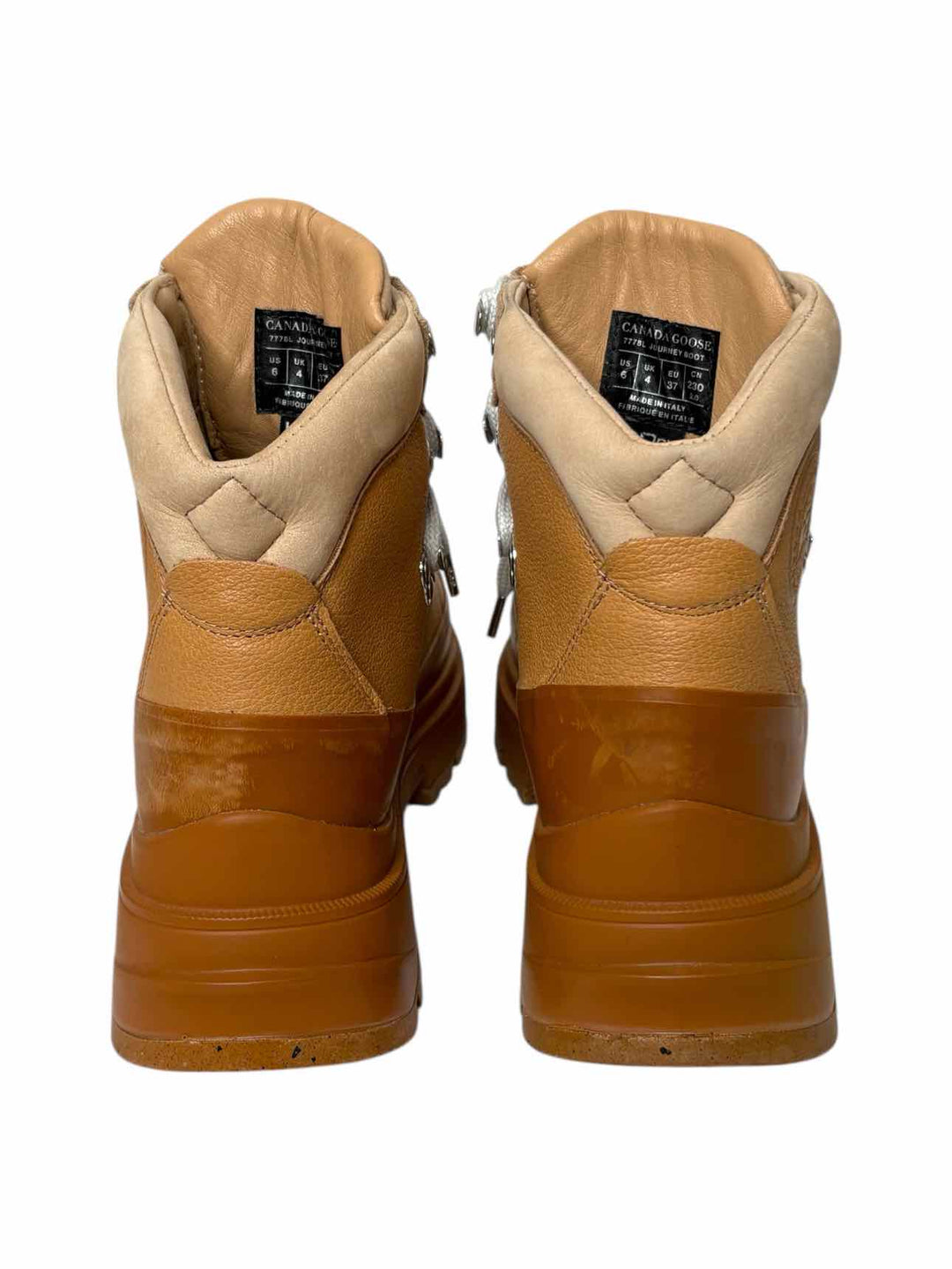 Canada Goose Journey Leather Hiking Size 6 Ankle Boots