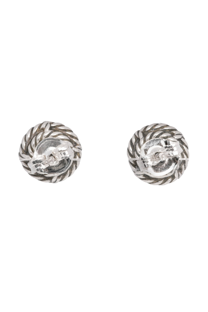 David Yurman Pearl Stud Earrings