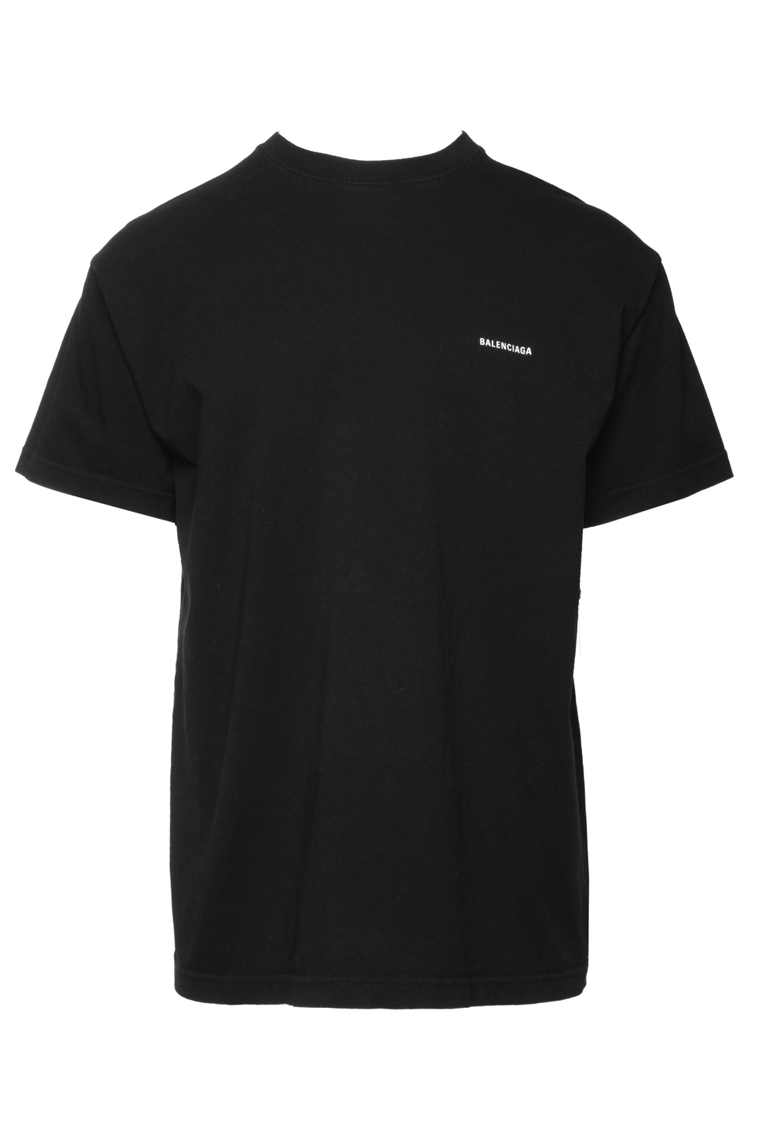 Balenciaga Size L Men's 2021 Small Chest Logo T-shirt