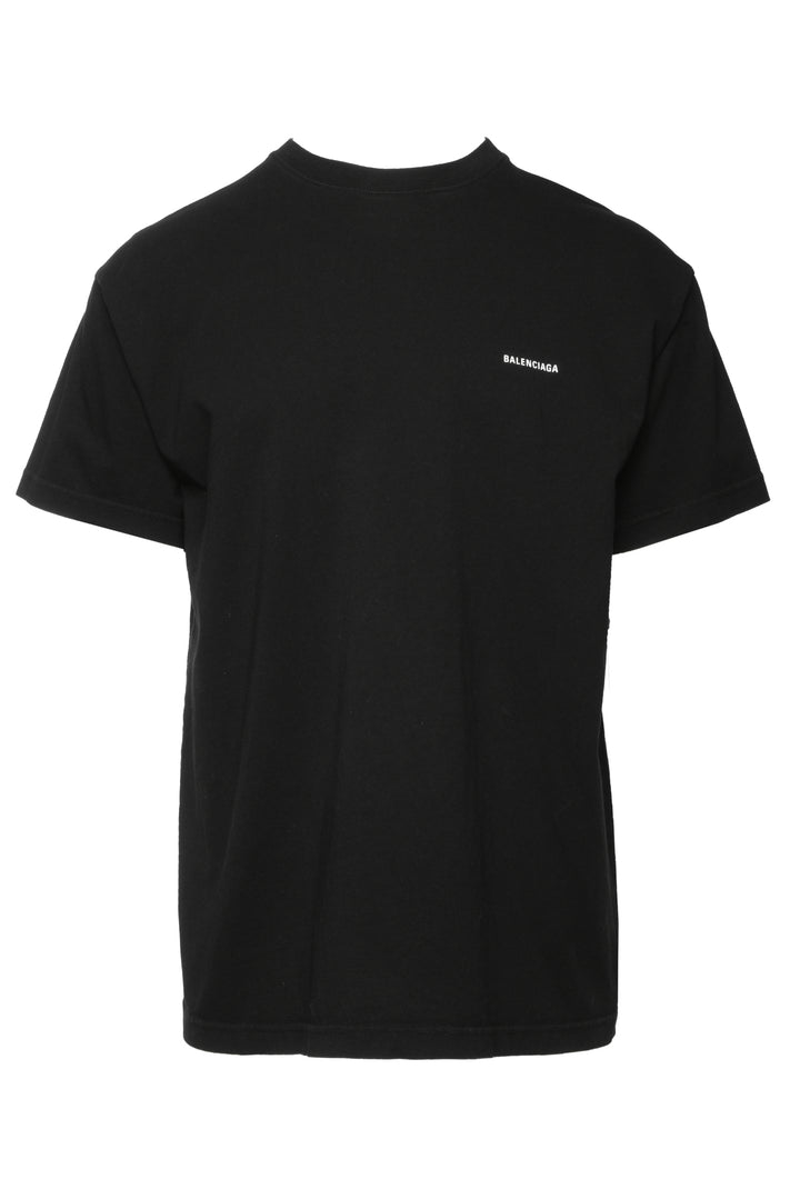 Balenciaga Size L Men's 2021 Small Chest Logo T-shirt