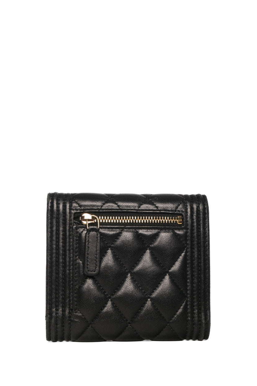 Chanel 2019 Small Boy Flap Wallet