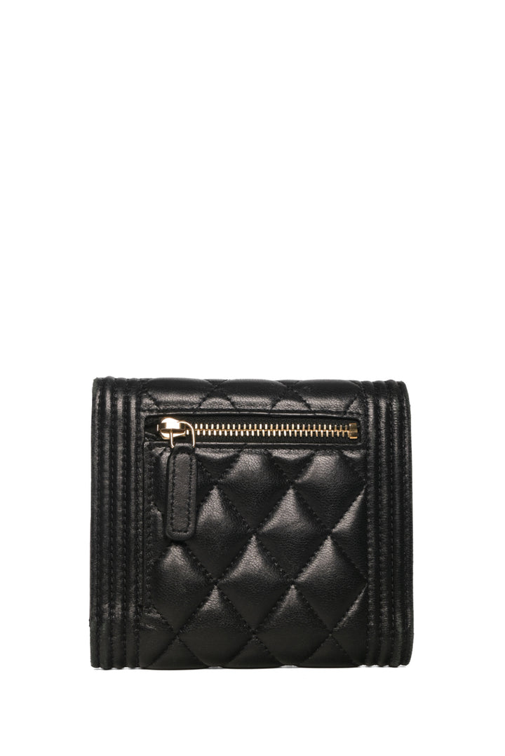 Chanel 2019 Small Boy Flap Wallet