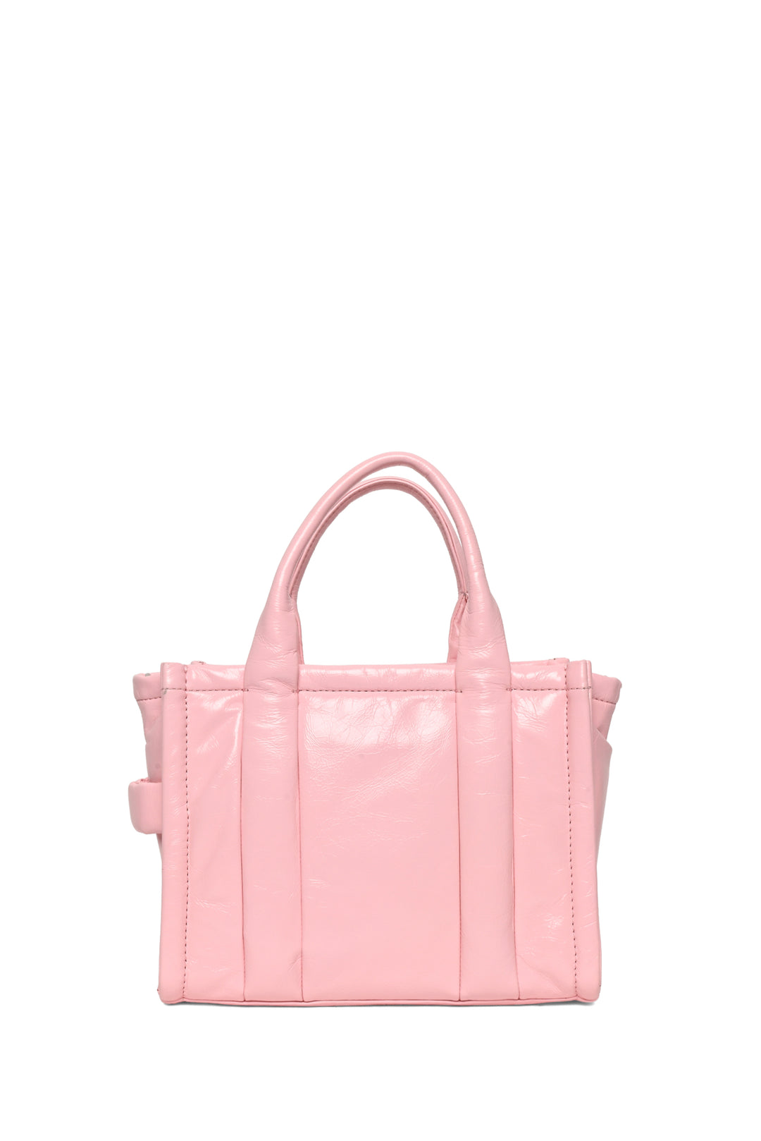 Marc Jacobs The Shiny Crinkle Puffed Leather Small Tote