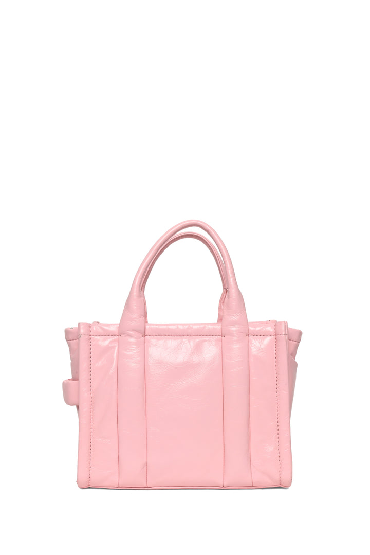 Marc Jacobs The Shiny Crinkle Puffed Leather Small Tote