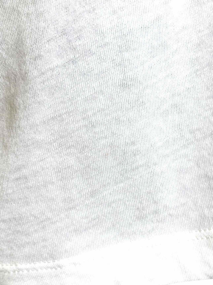 Saint Laurent Size M Eyelet Trim Cotton Tank Top