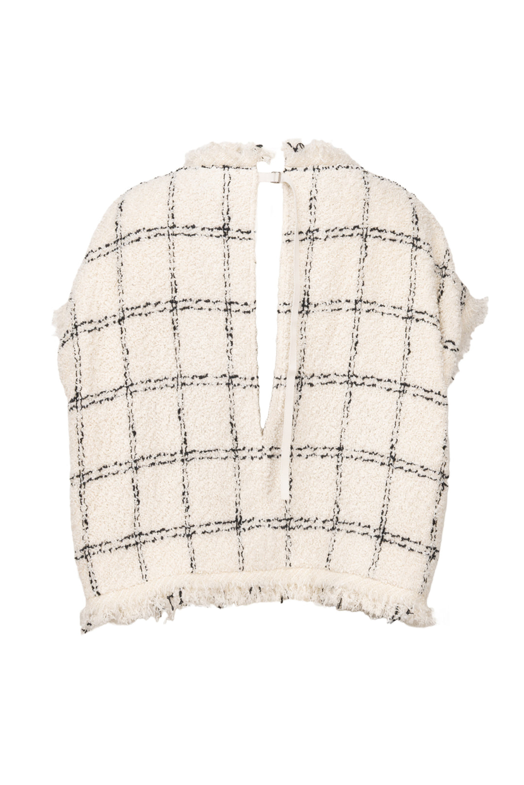 Sacai Size 1 Tweed Poncho Tops