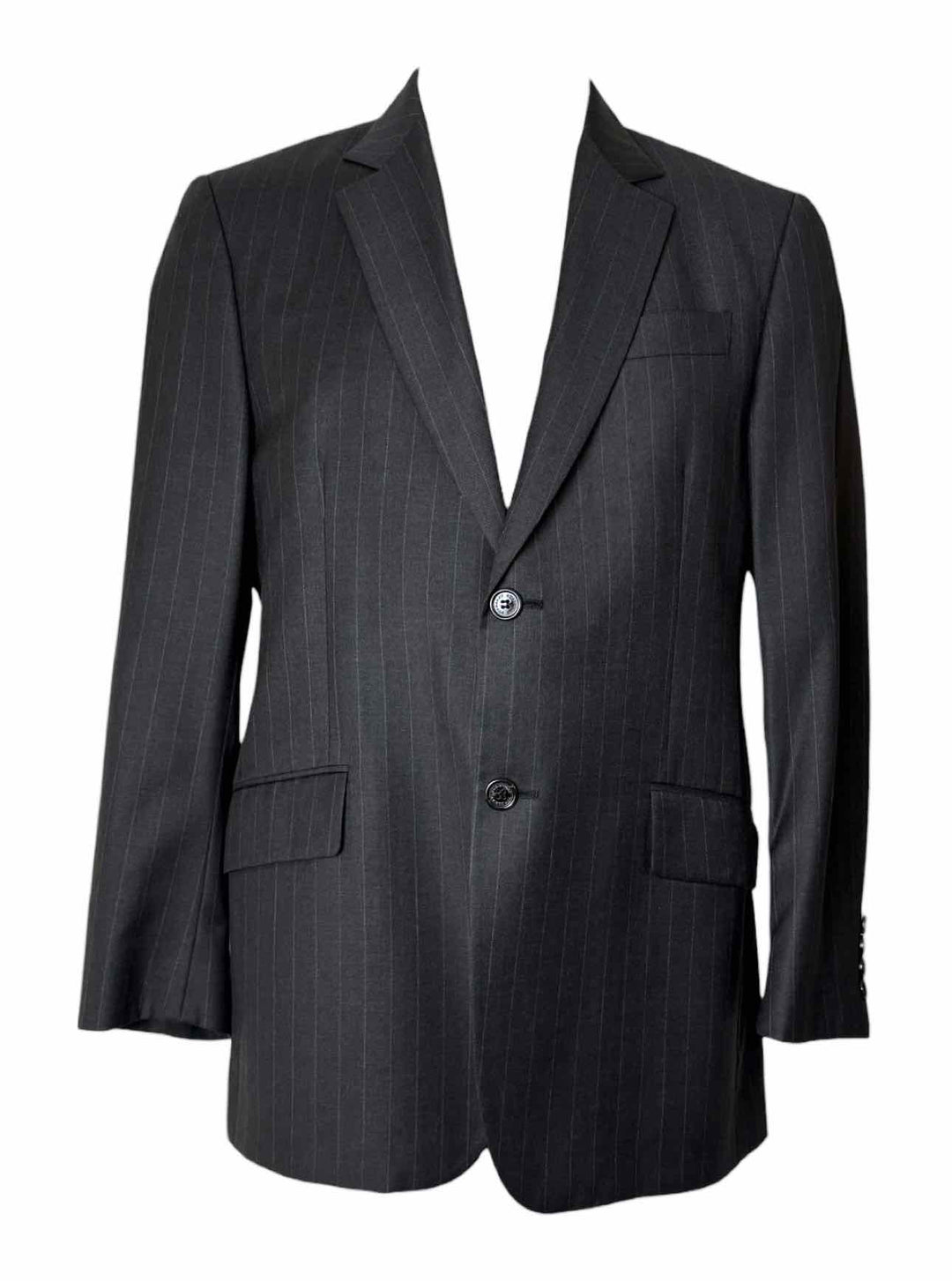 Burberry Wool Pinstripe Size 42 Men's Blazer