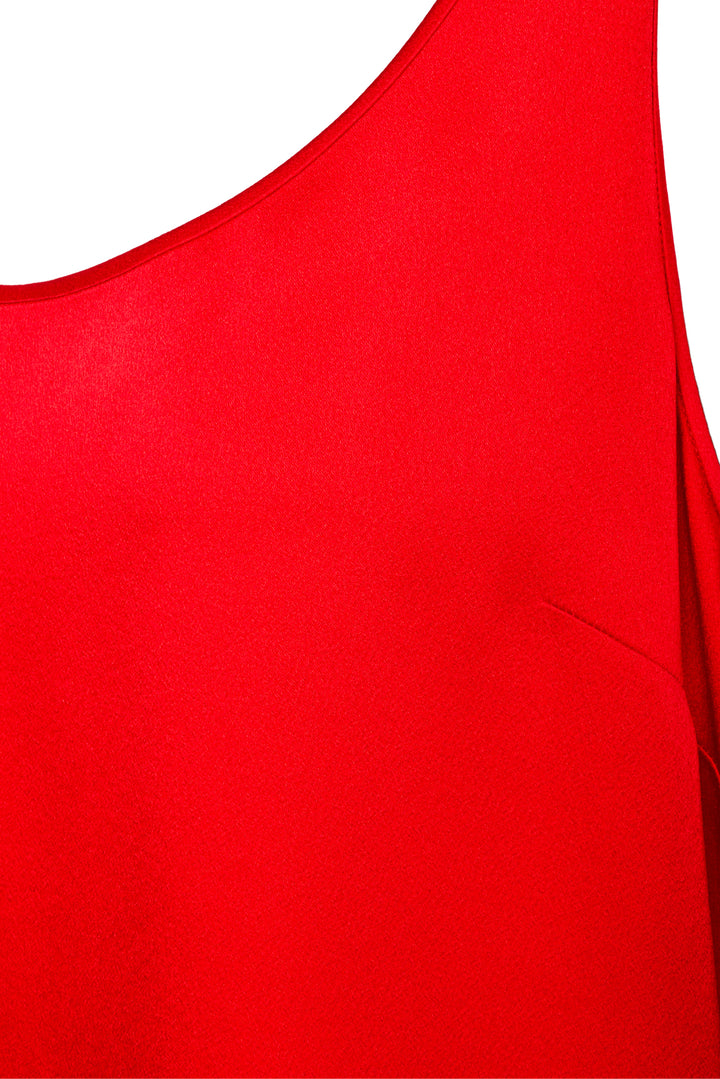St. John Size L Satin Tank & Pant Set