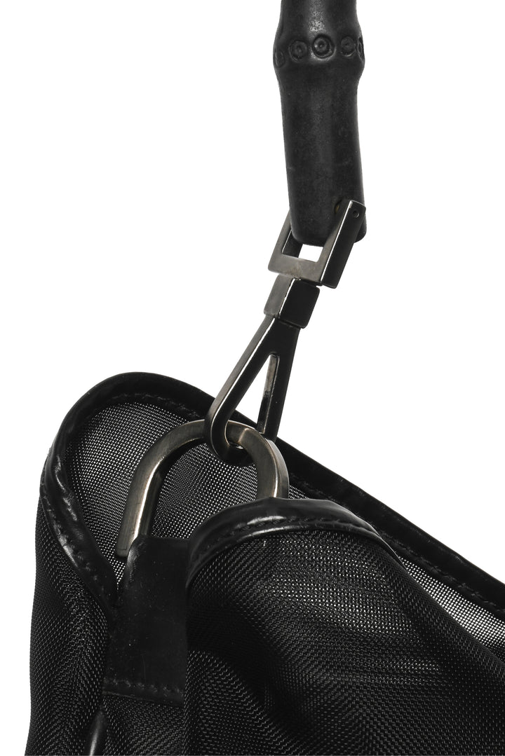 Gucci Bamboo Mesh Shoulder Bag