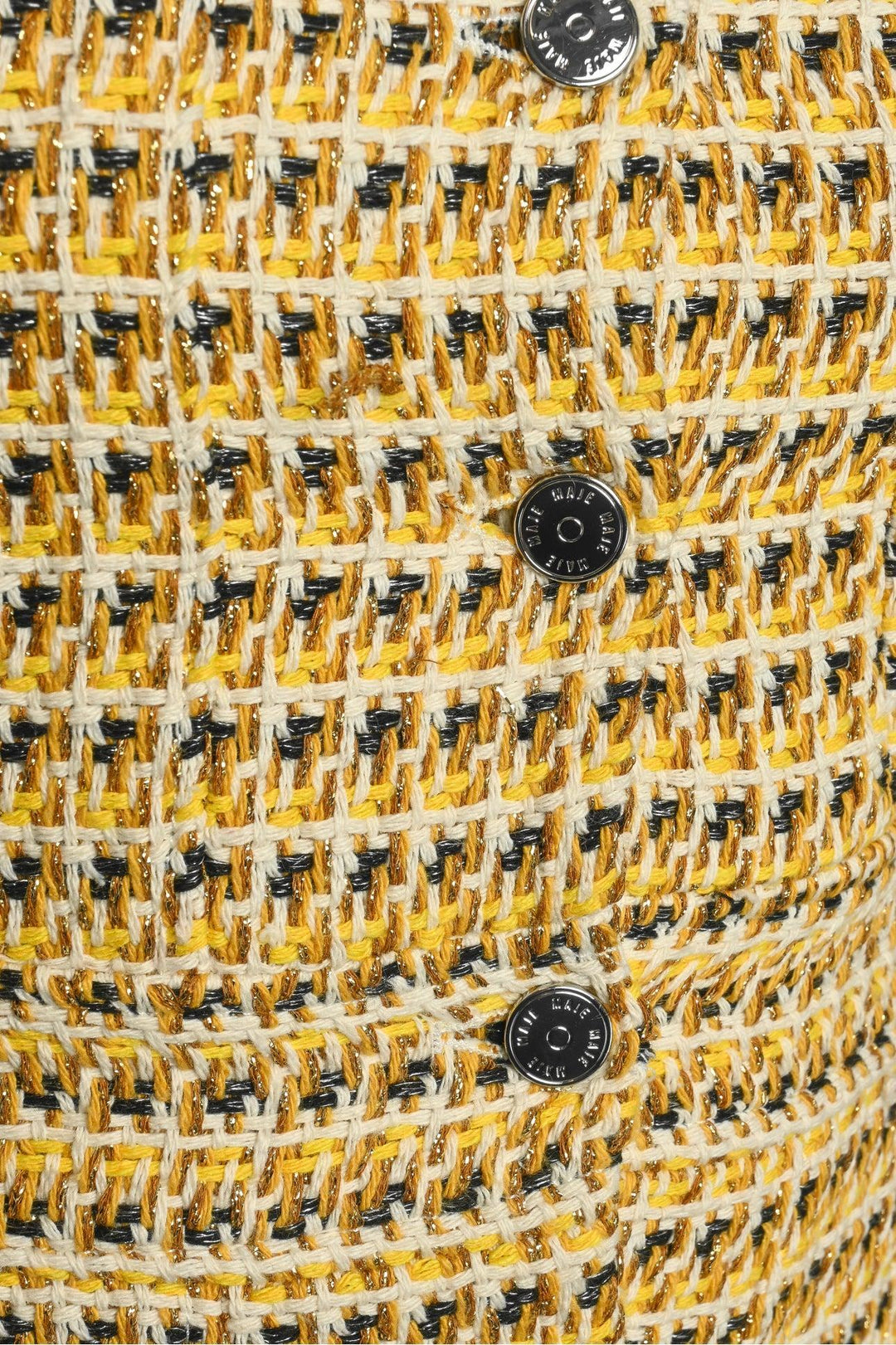 maje Size 34 Tweed Mini Dress