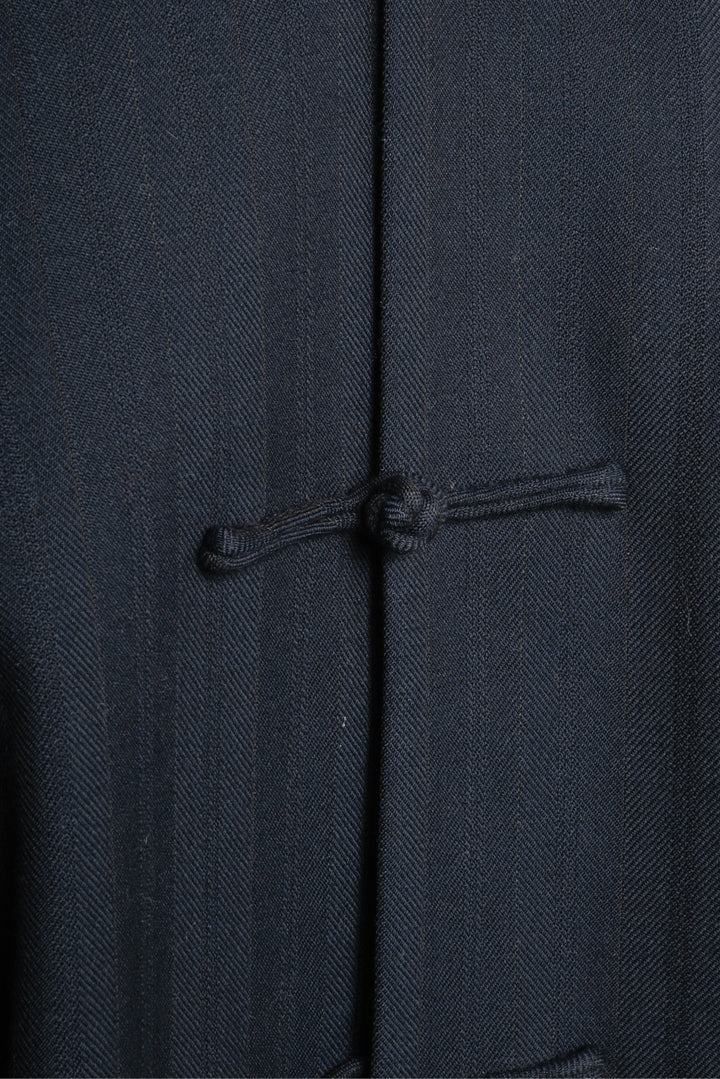 Shanghai Tang Size 34 Men's Four Pocket Wool Jacket