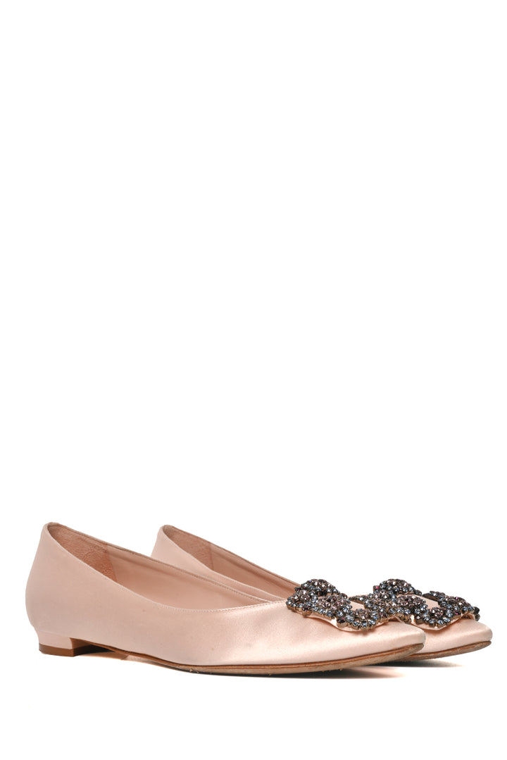 Manolo Blahnik Size 35.5 Hangisi Flats