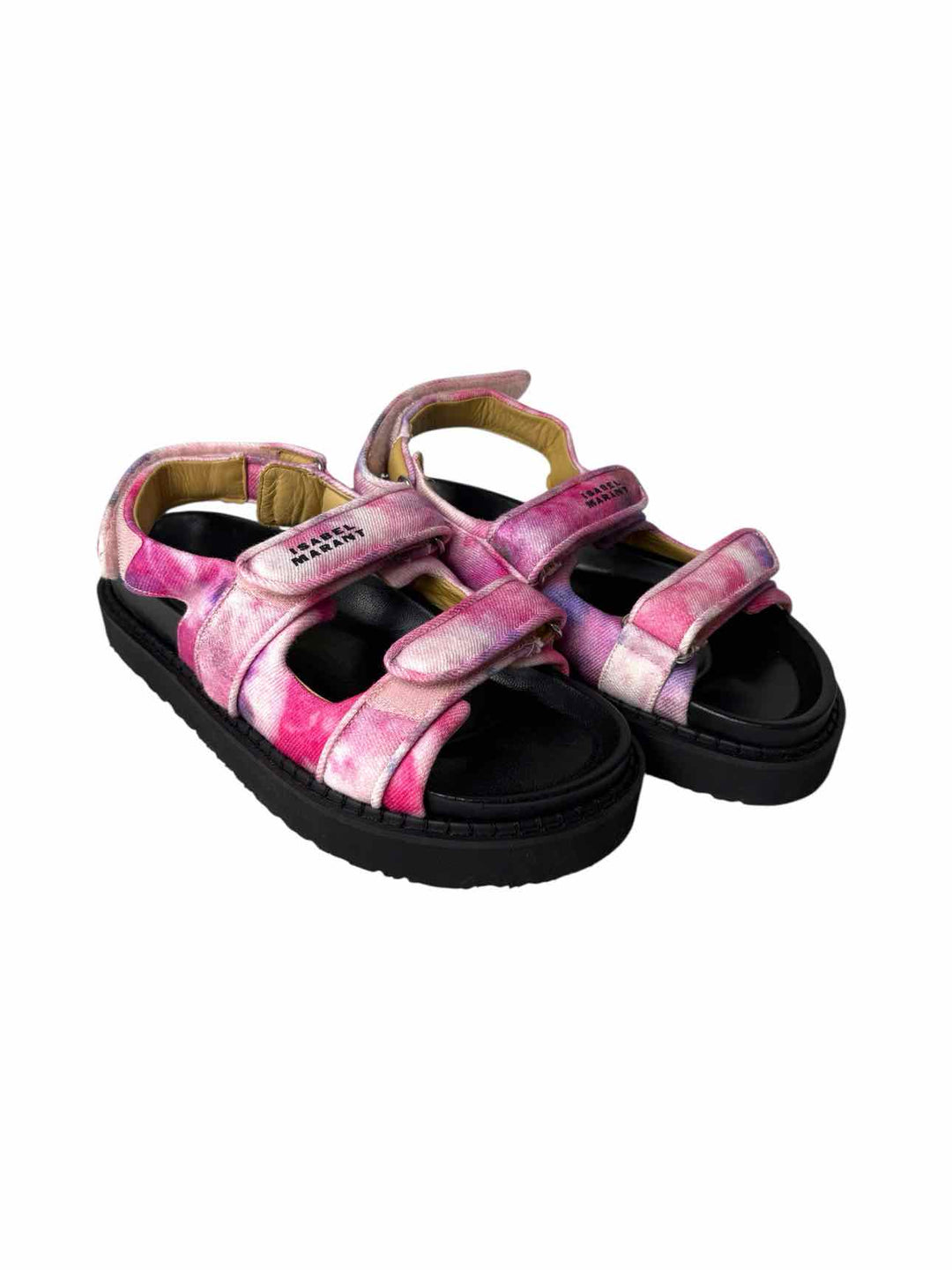 Isabel Marant Madee Tie-dye Sport Canvas Sport Size 38 Sandals