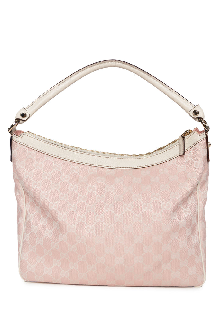 Gucci GG Pink Cloth Hobo