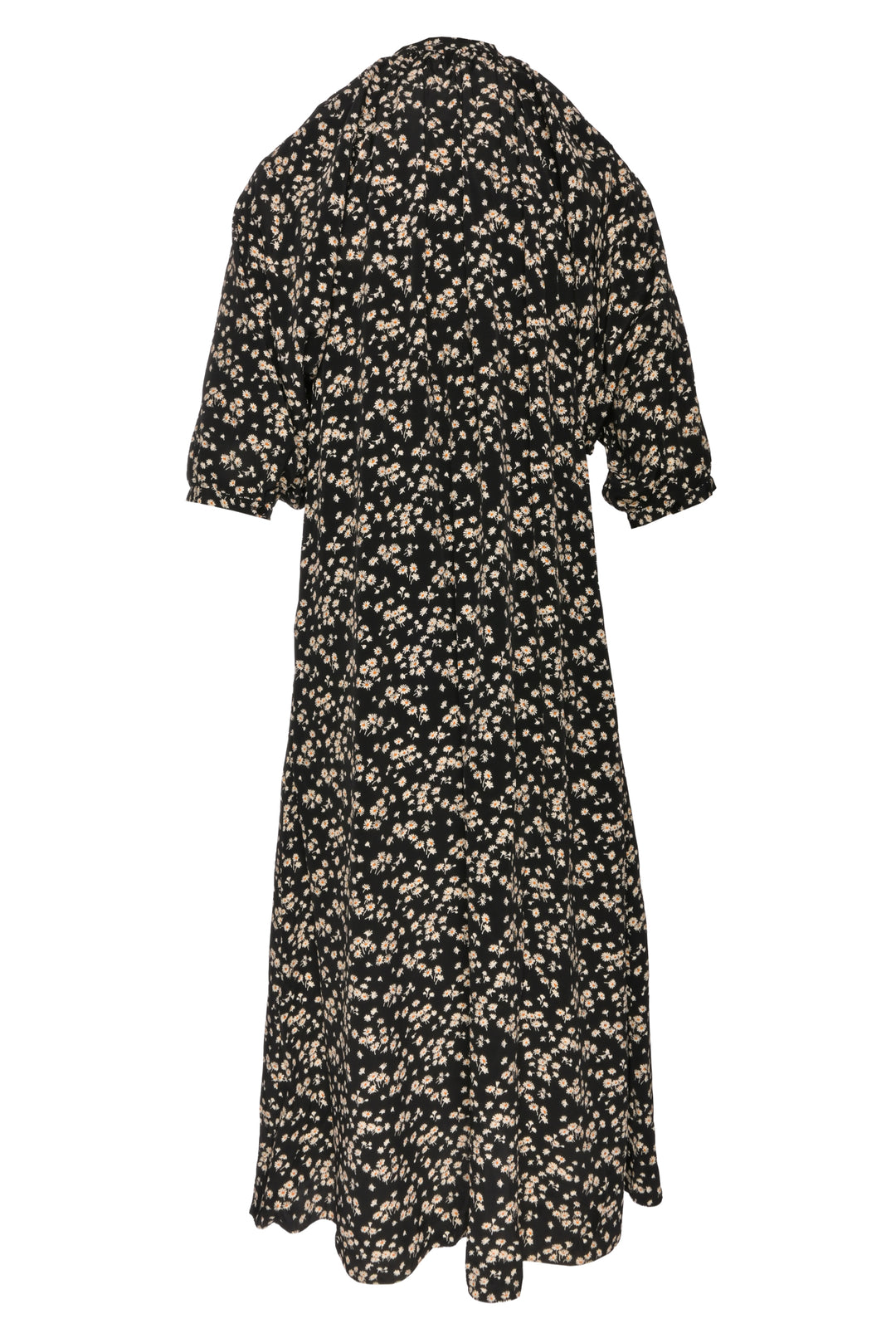 Celine Size 4 Daisy Print Midi Dress