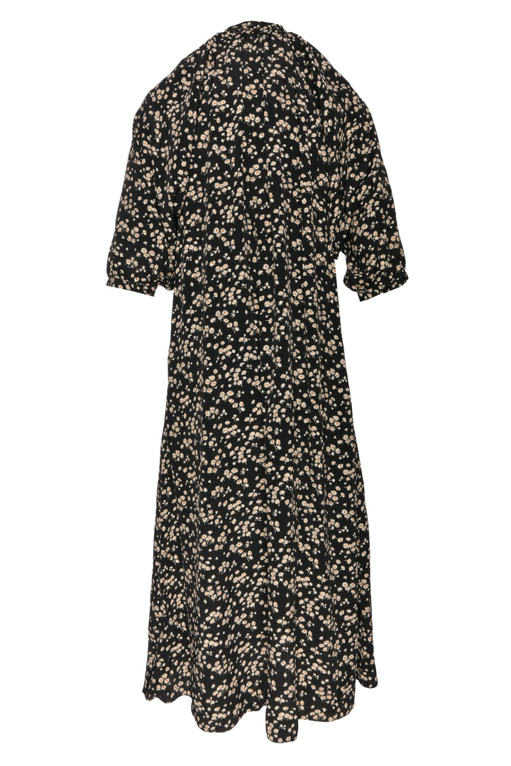 Celine Size 4 Daisy Print Midi Dress