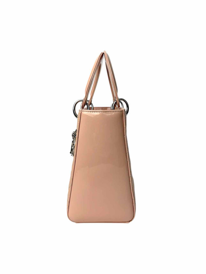 Dior Lady Dior Medium Patent Cannage Purse